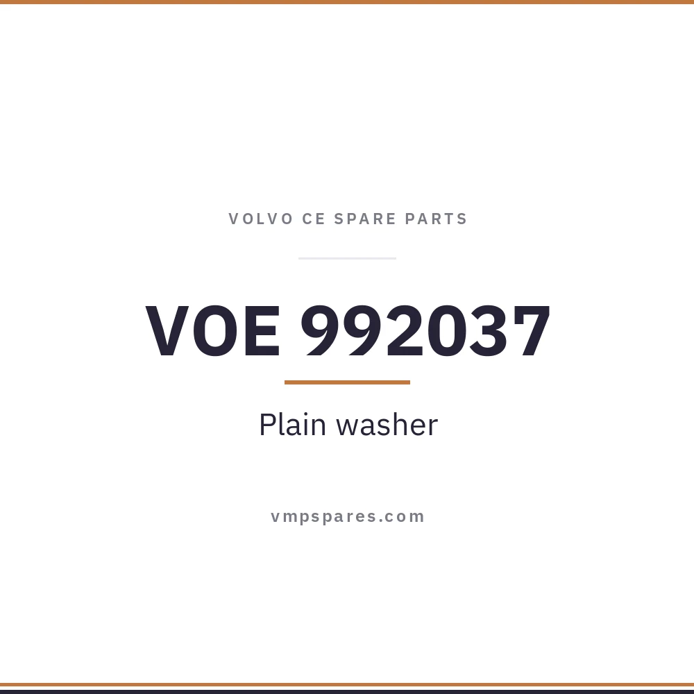 VOE 992037 – Plain washer