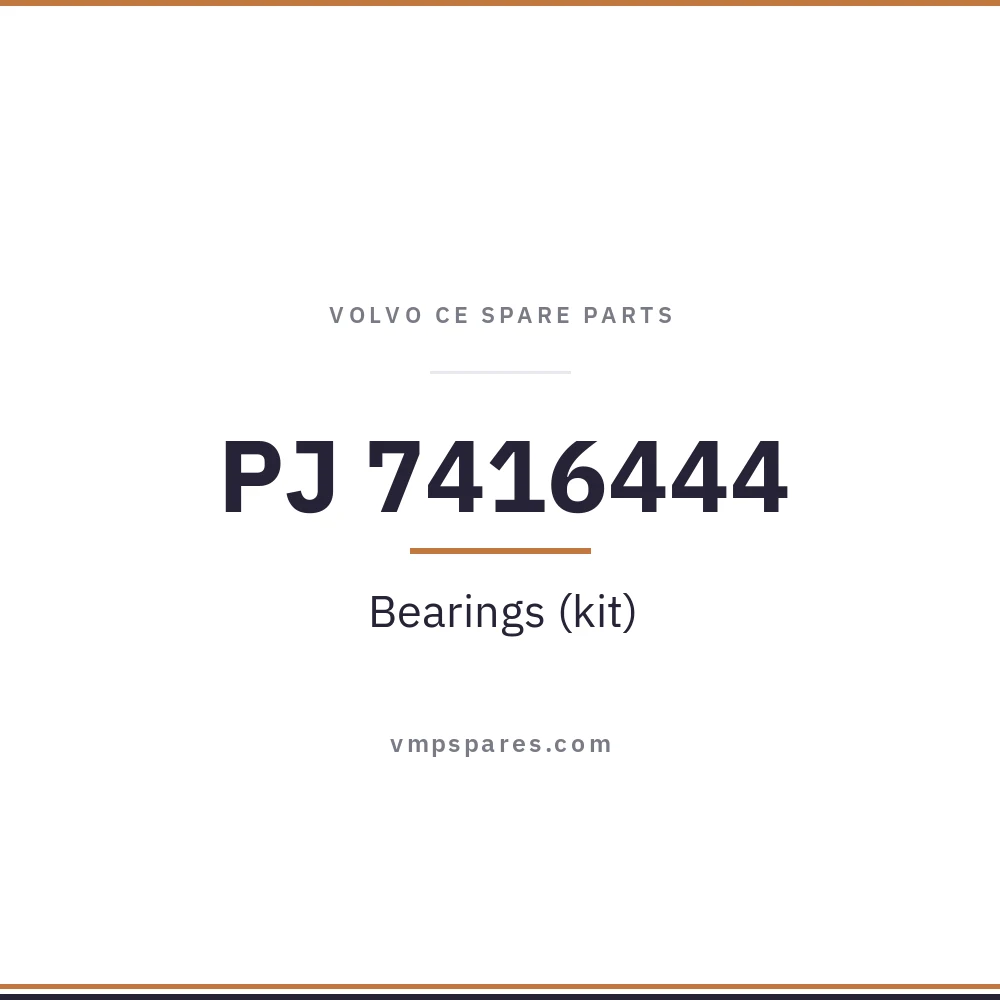 PJ 7416444 – Bearings (kit)