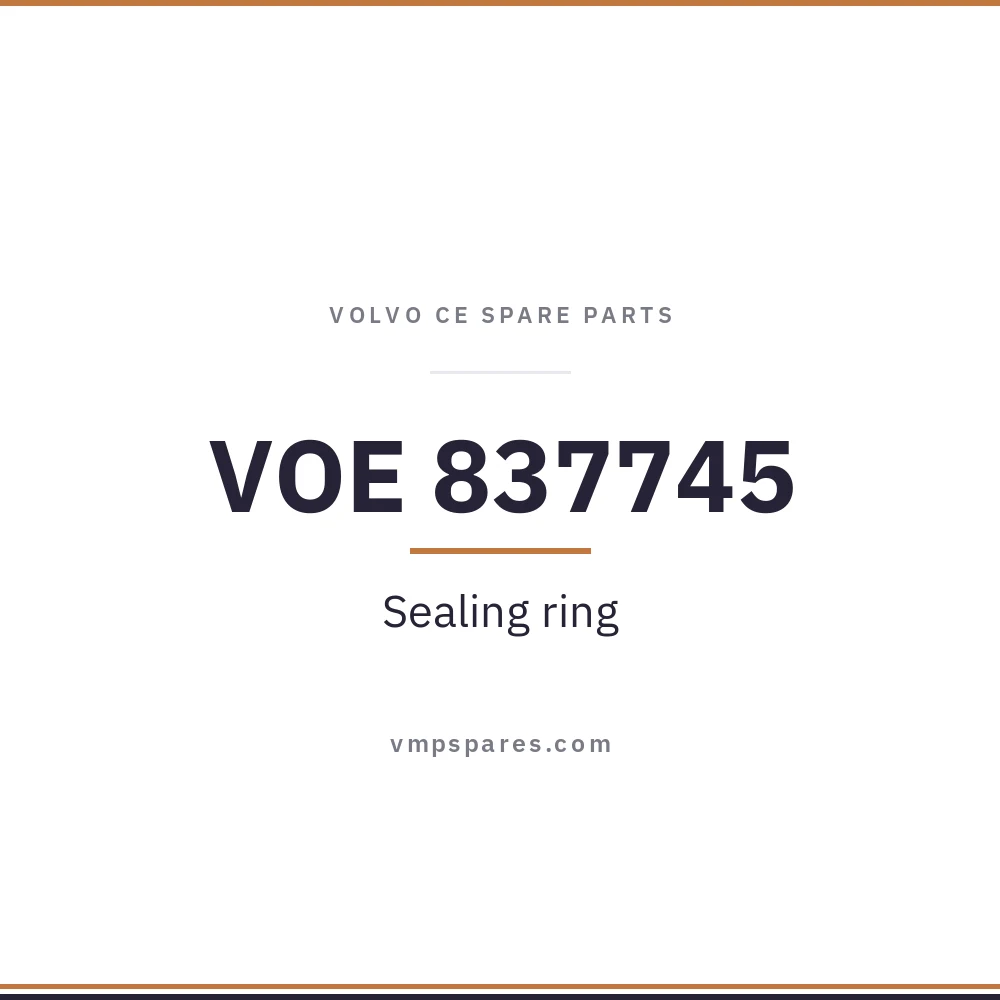 VOE 837745 – Sealing ring