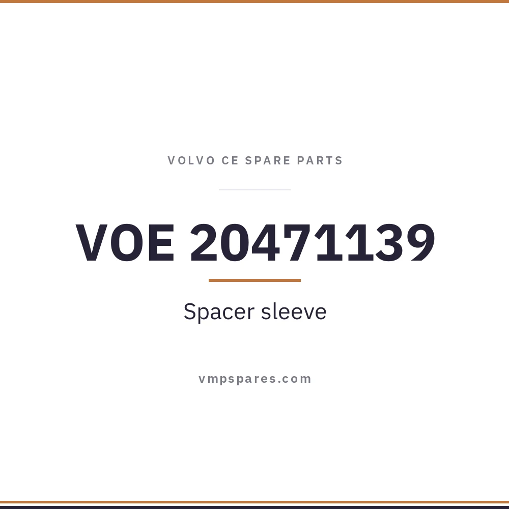 VOE 20471139 – Spacer sleeve