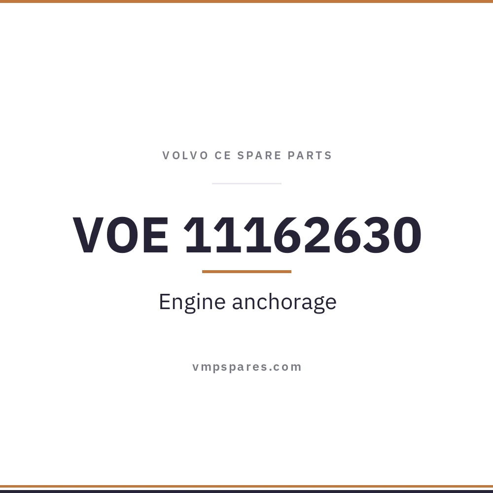 VOE 11162630 – Engine anchorage