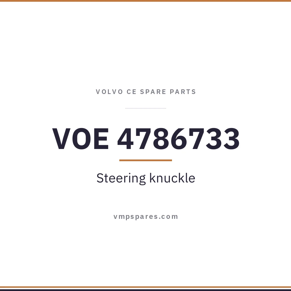 VOE 4786733 – Steering knuckle