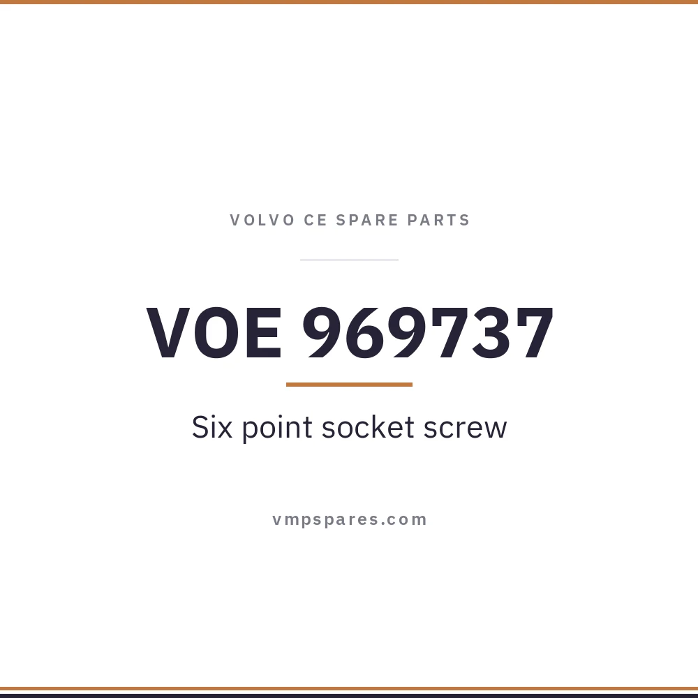 VOE 969737 – Six point socket screw