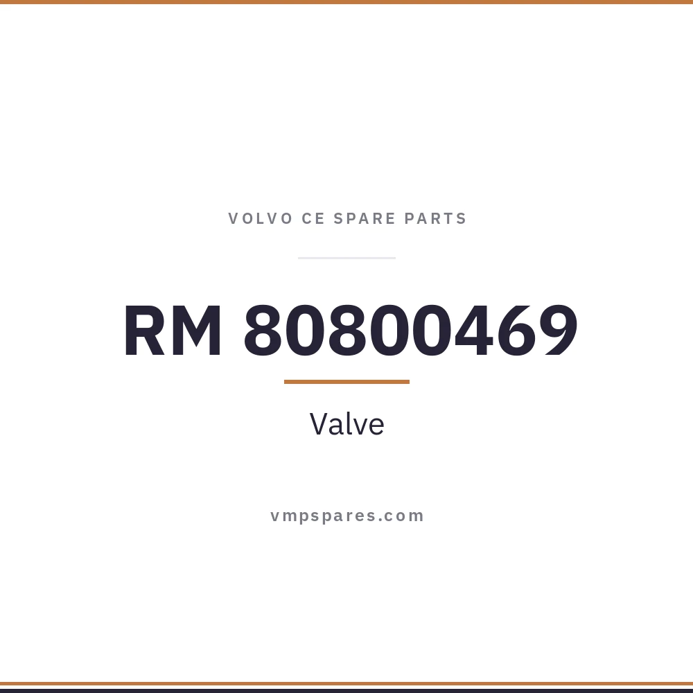 RM 80800469 – Valve