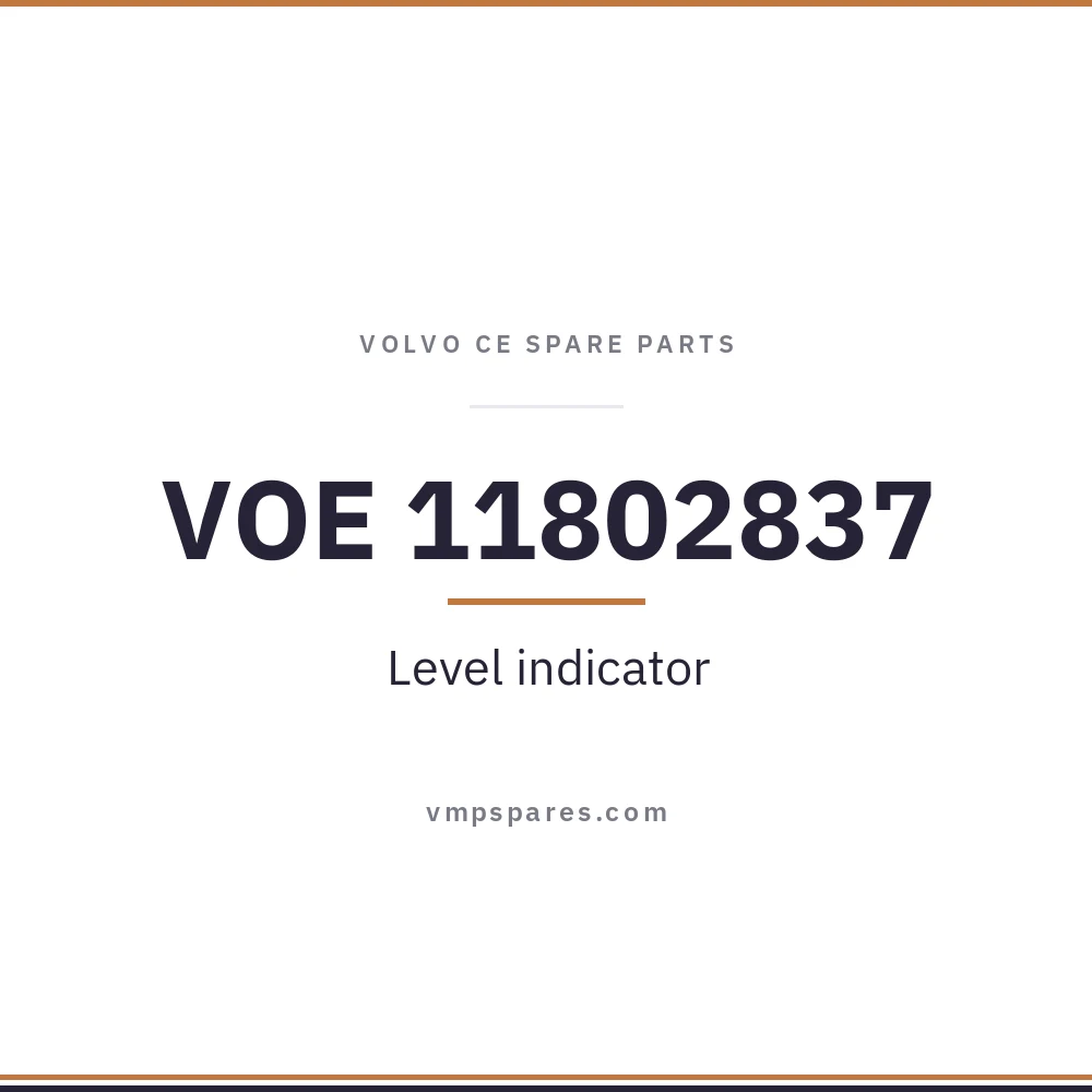 VOE 11802837 – Level indicator