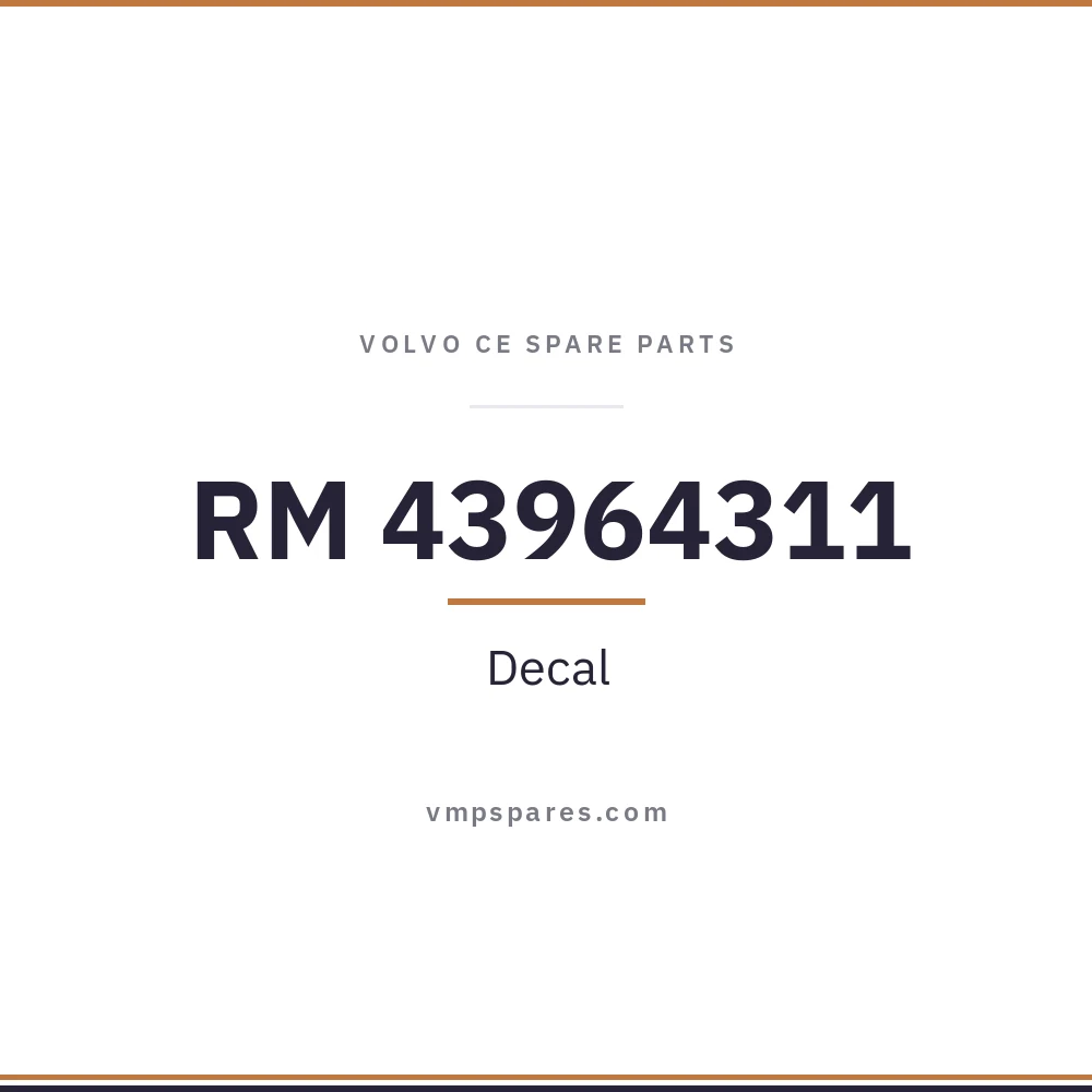 RM 43964311 – Decal