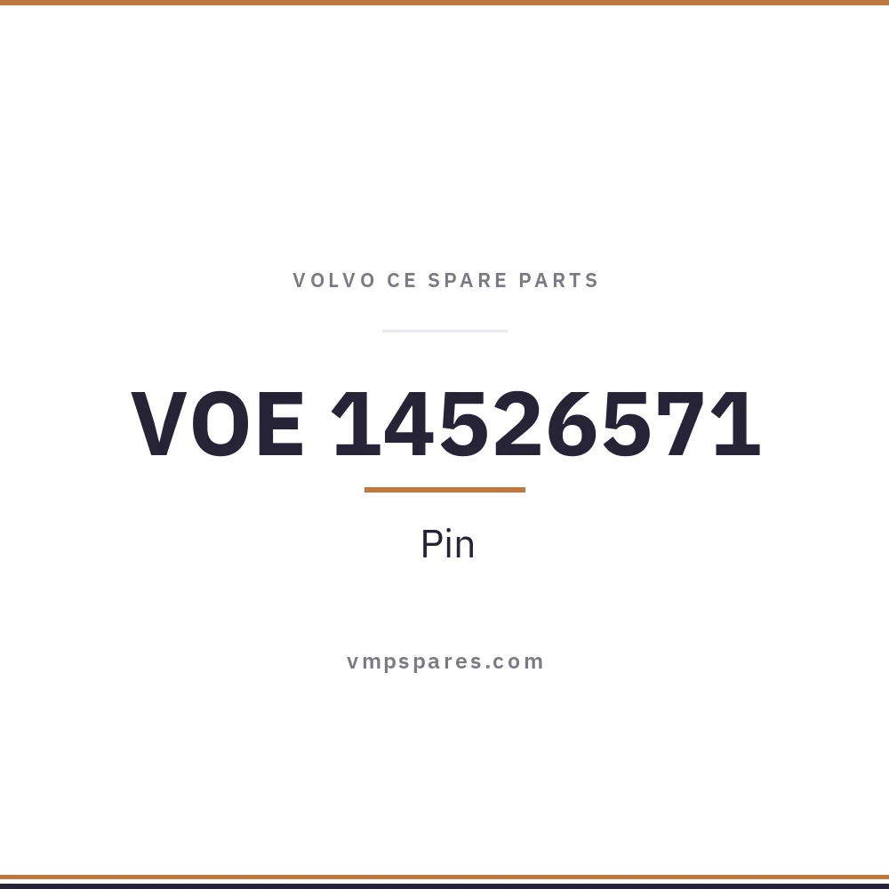 VOE 14526571 – Pin