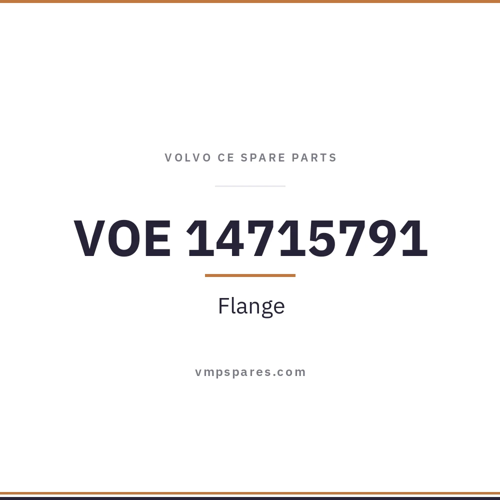 VOE 14715791 – Flange