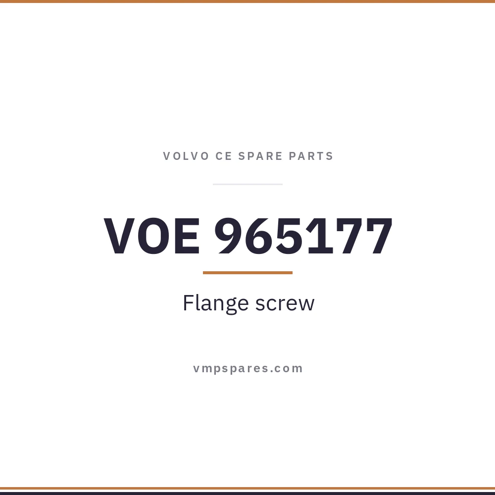 VOE 965177 – Flange screw