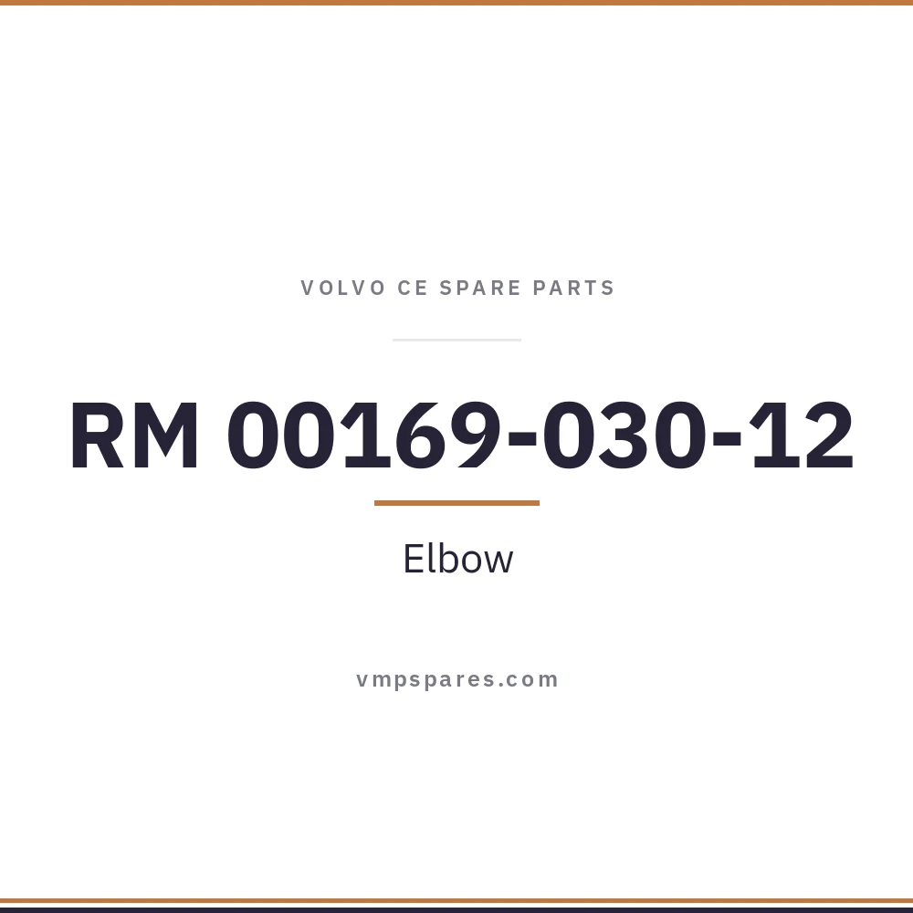 RM 00169-030-12 – Elbow