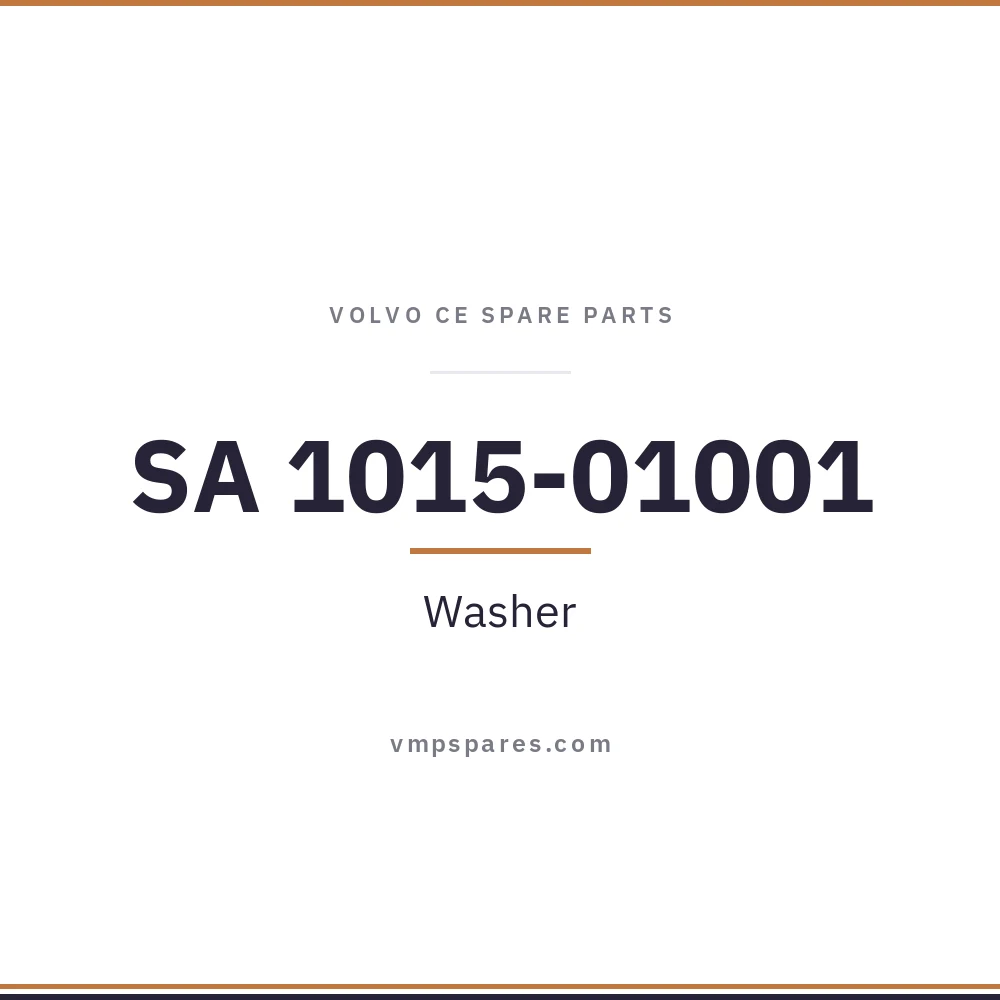 SA 1015-01001 – Washer