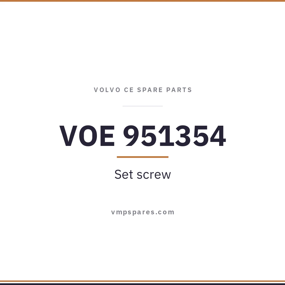 VOE 951354 – Set screw