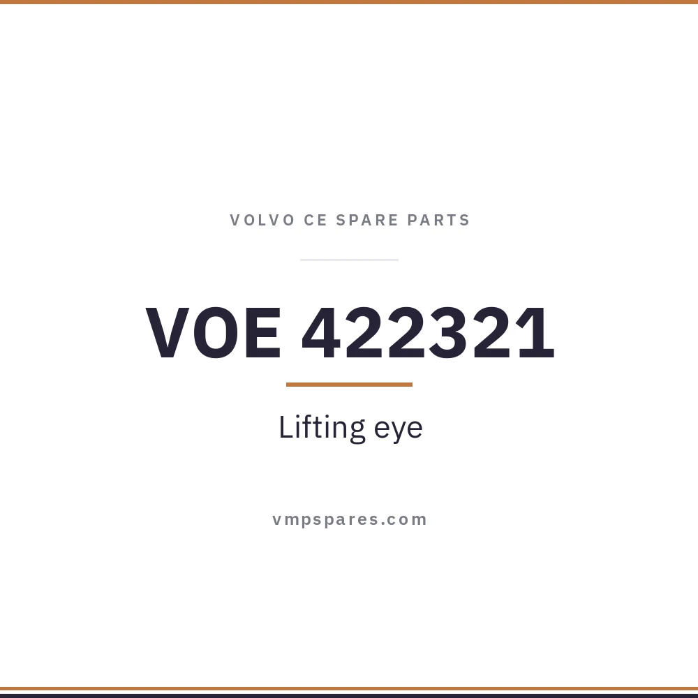 VOE 422321 – Lifting eye
