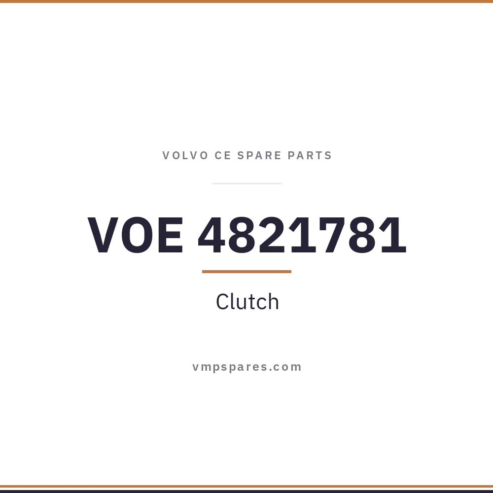 VOE 4821781 – Clutch