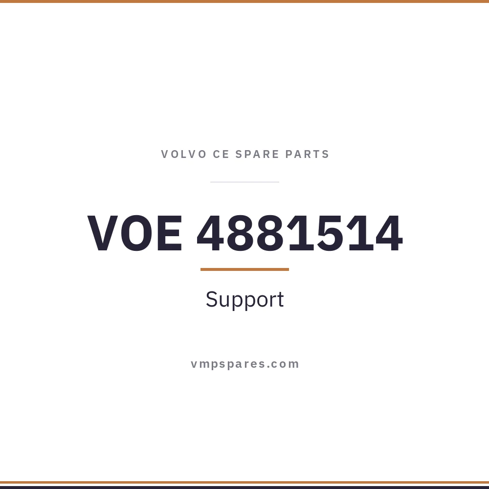 VOE 4881514 – Support