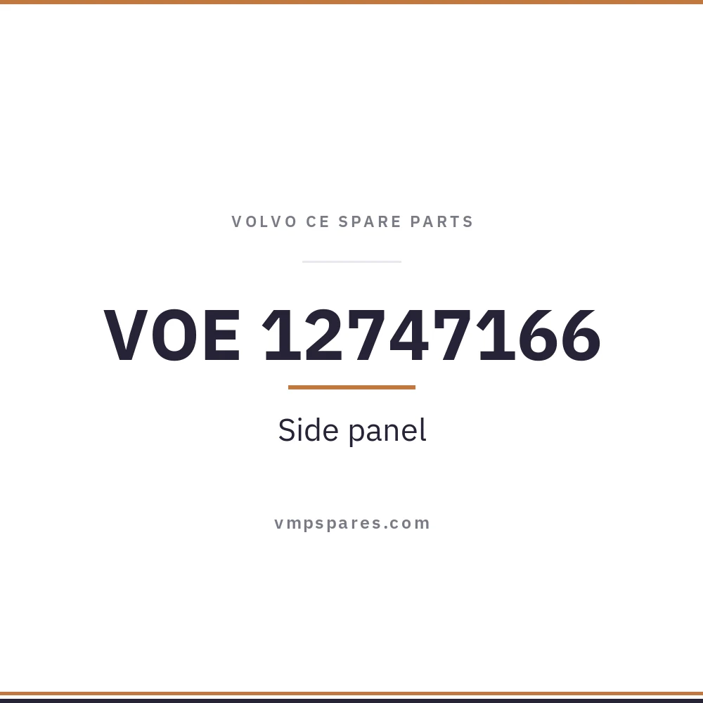 VOE 12747166 – Side panel