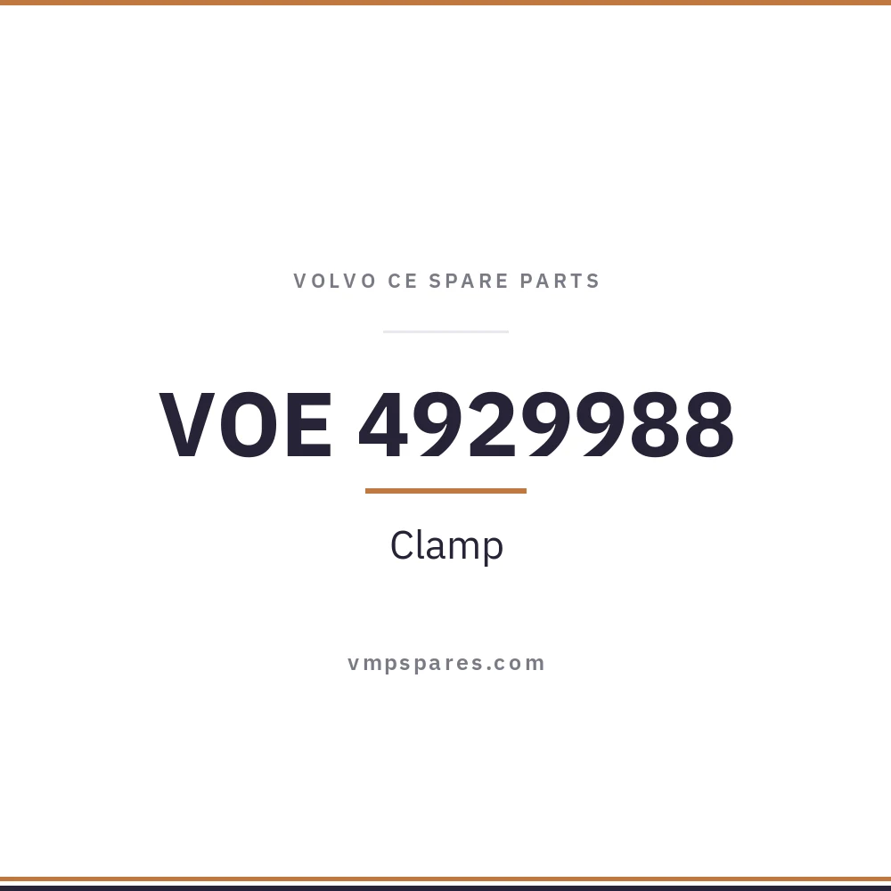 VOE 4929988 – Clamp