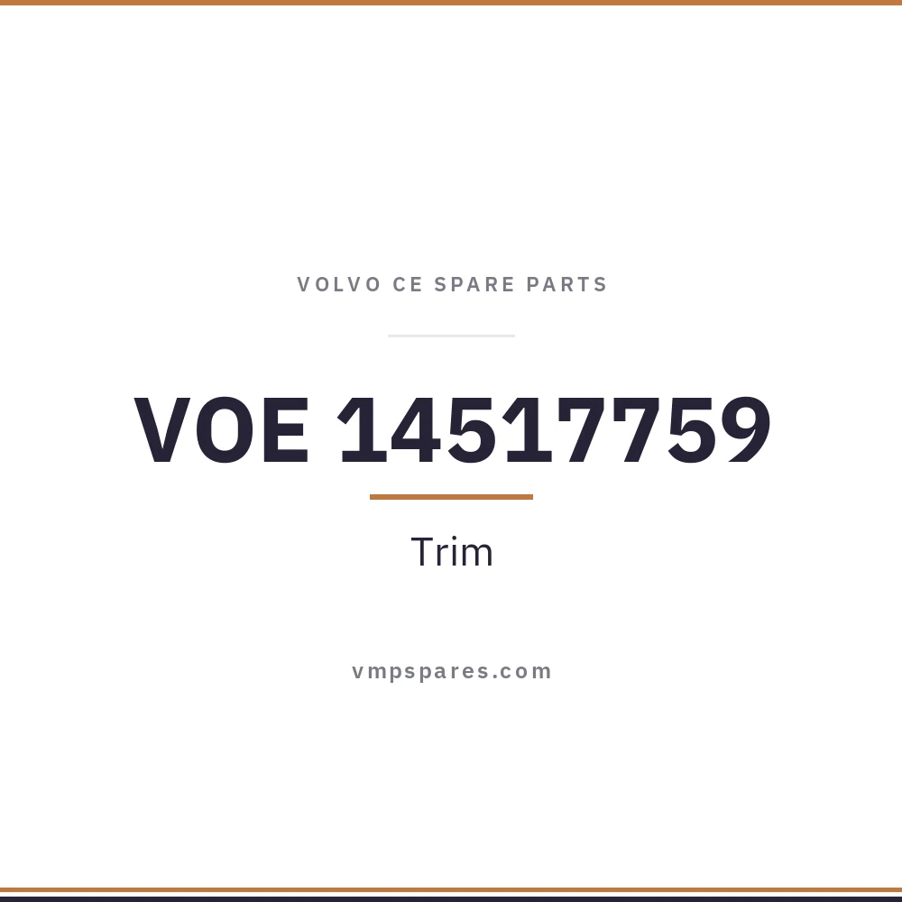 VOE 14517759 – Trim