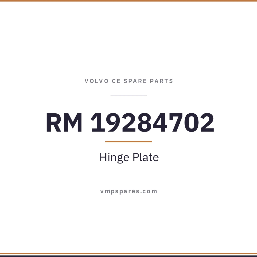 RM 19284702 – Hinge Plate