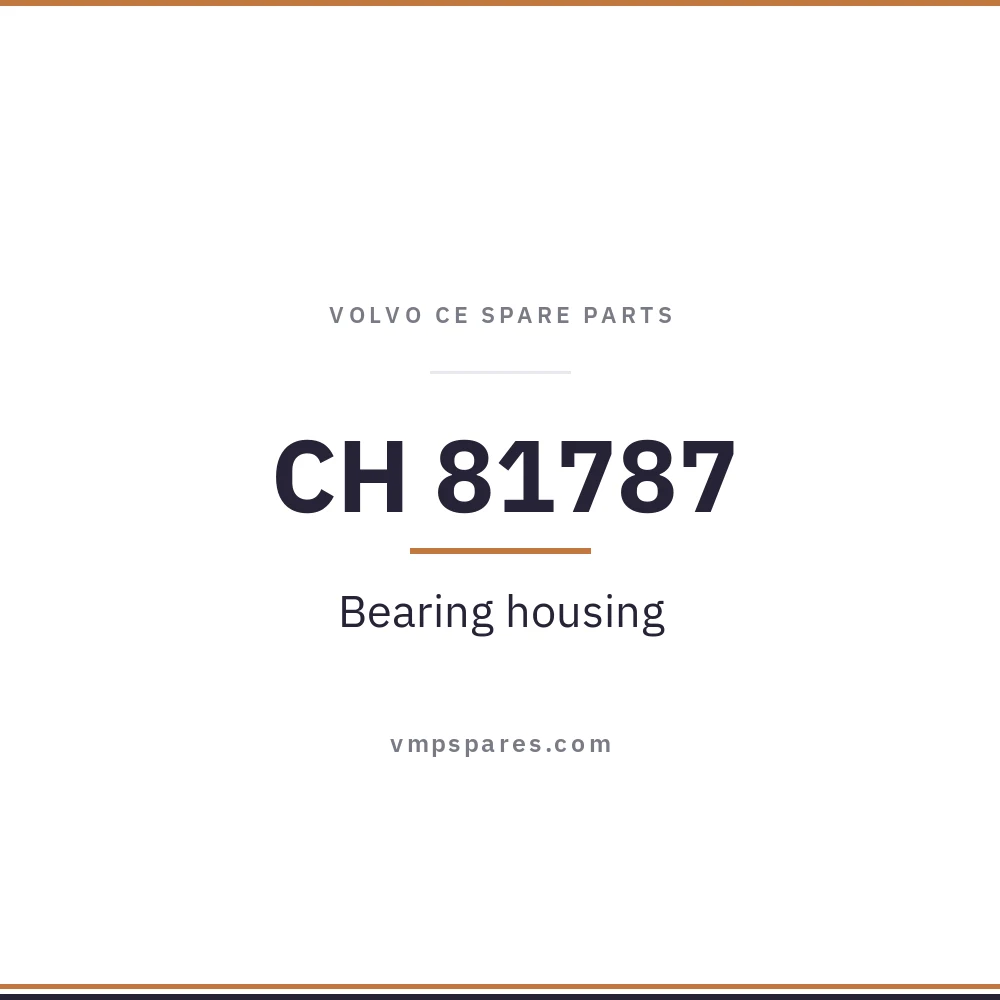 CH 81787 – Bearing housing