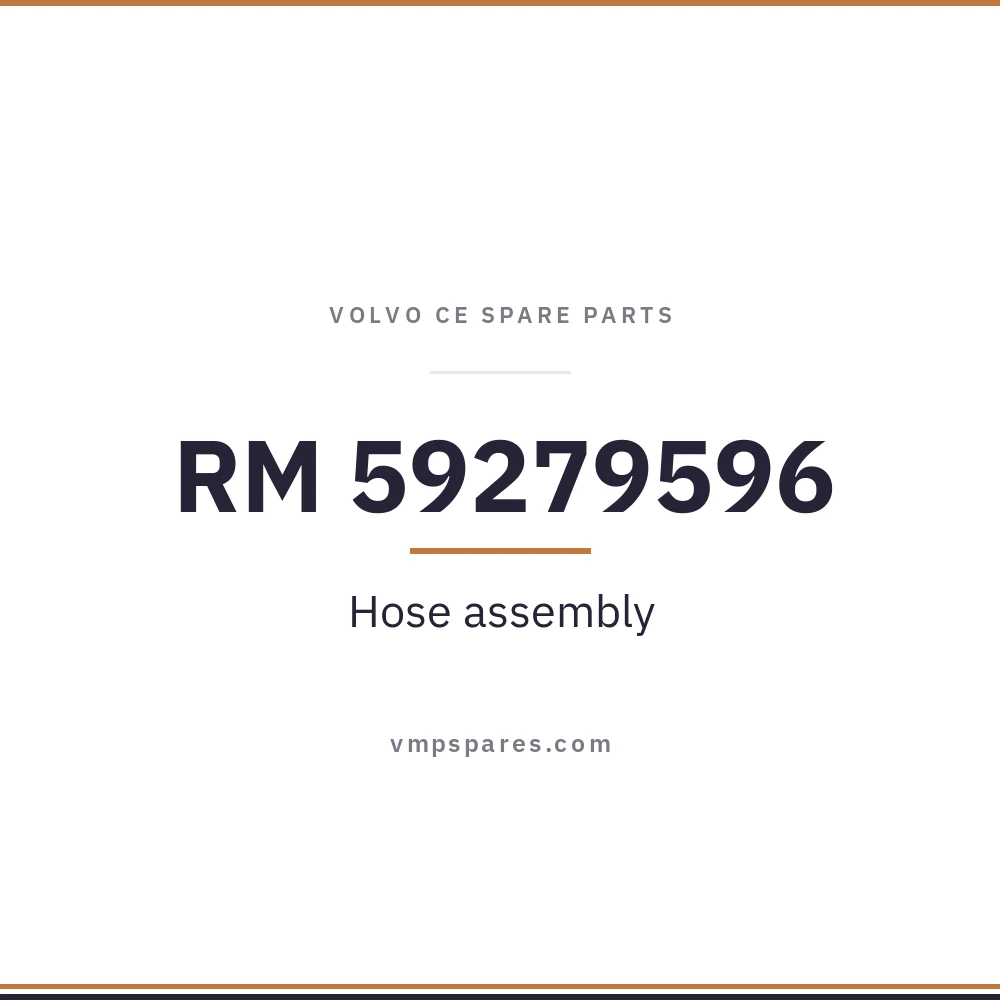 RM 59279596 – Hose assembly
