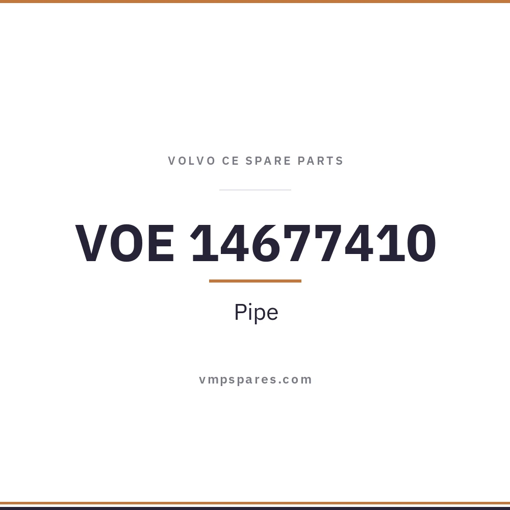 VOE 14677410 – Pipe