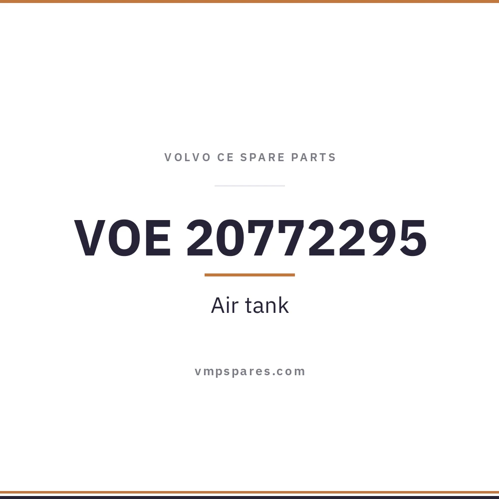 VOE 20772295 – Air tank