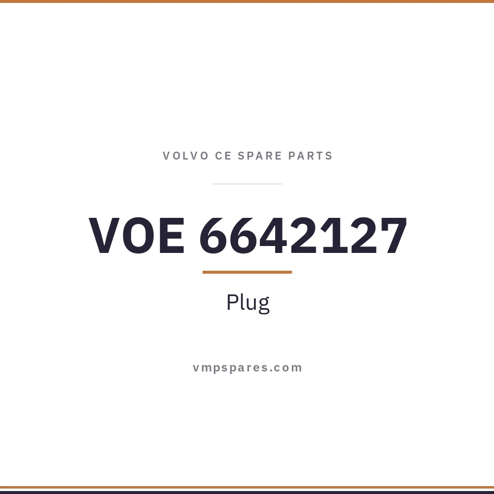 VOE 6642127 – Plug