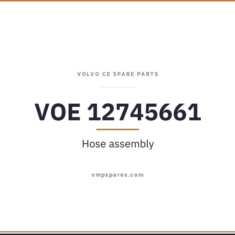 VOE 12745661 – Hose assembly