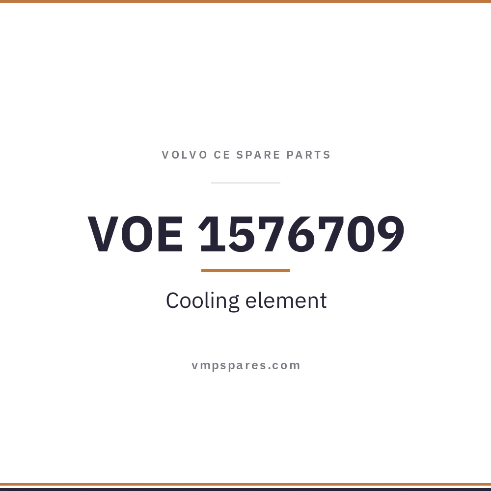 VOE 1576709 – Cooling element