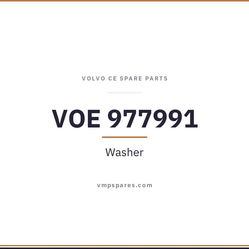 VOE 977991 – Washer