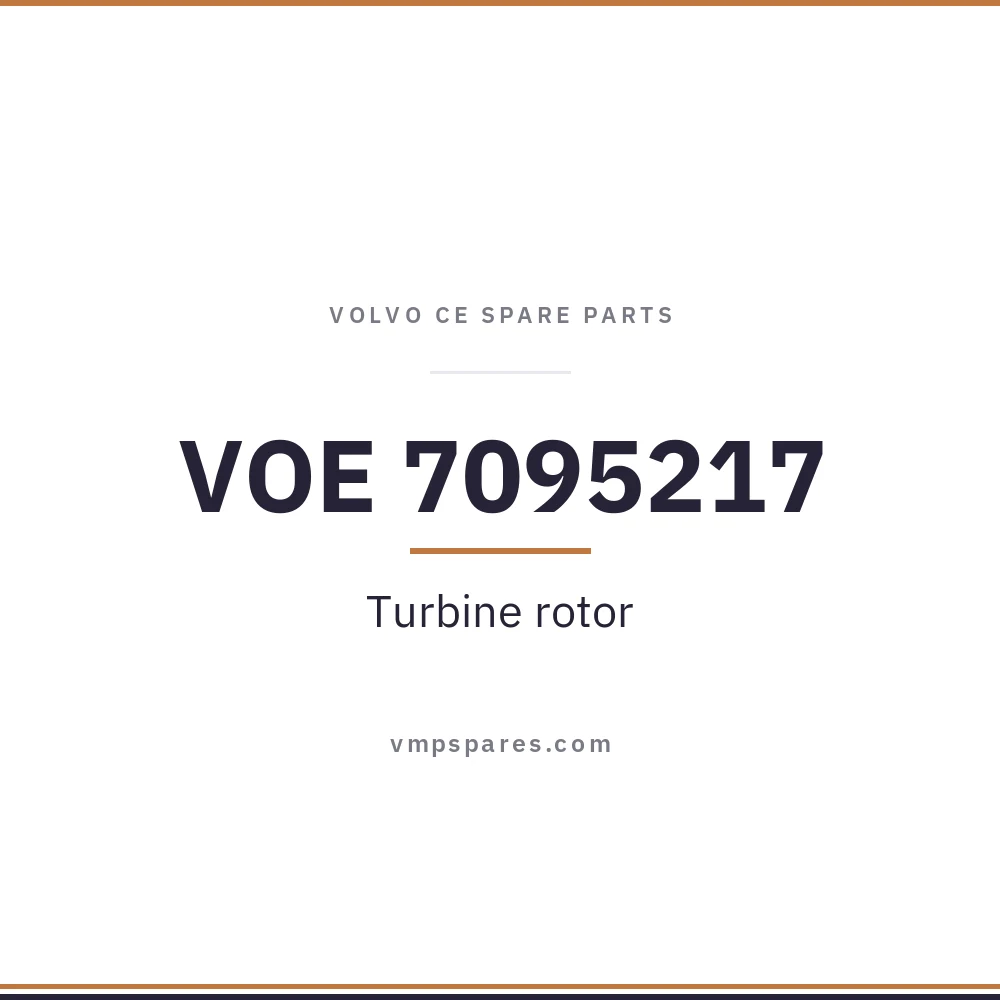 VOE 7095217 – Turbine rotor