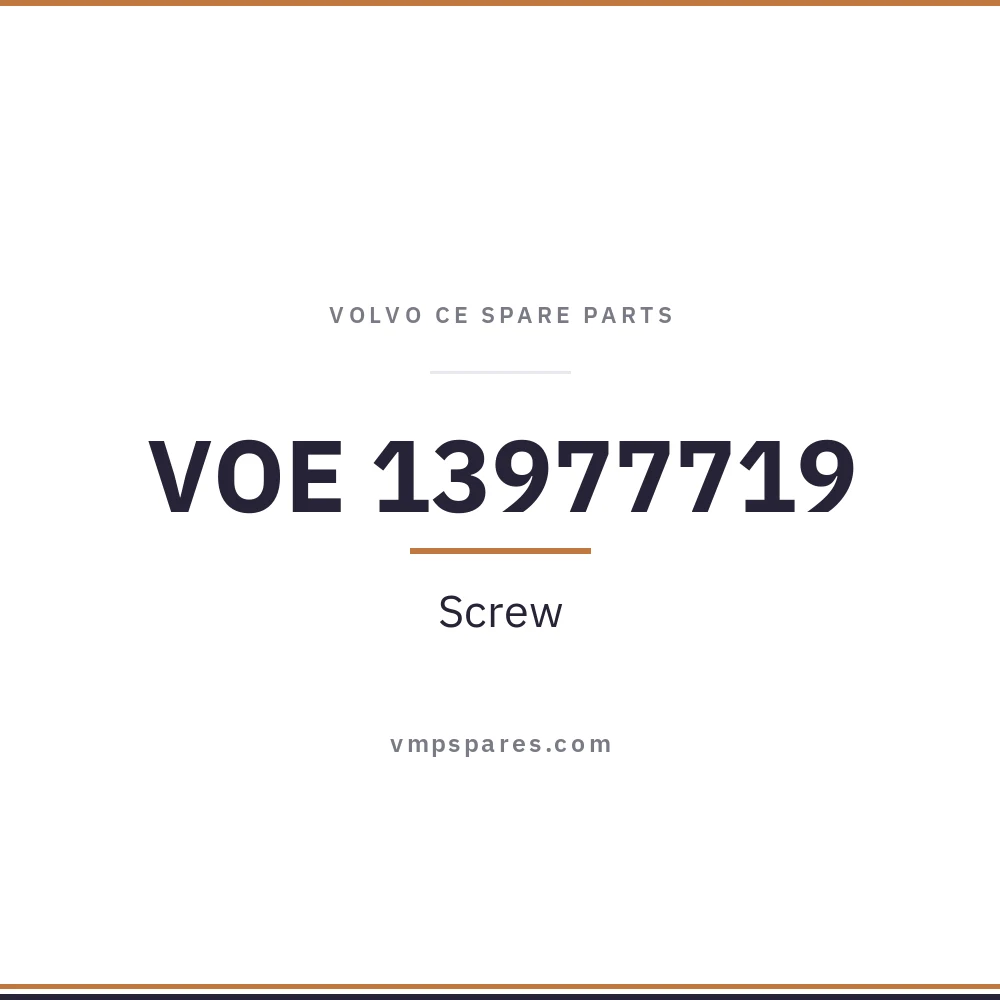 VOE 13977719 – Screw