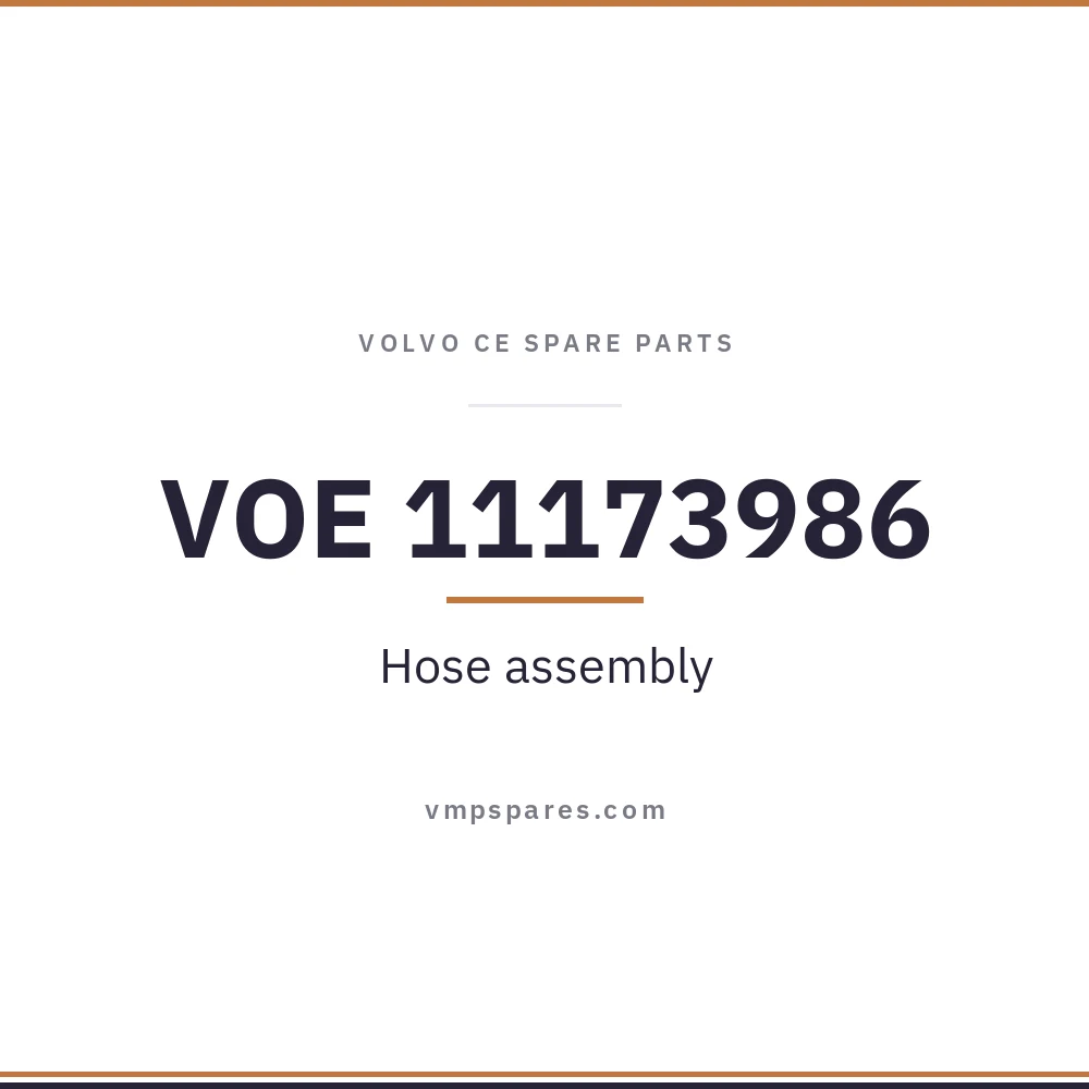 VOE 11173986 – Hose assembly