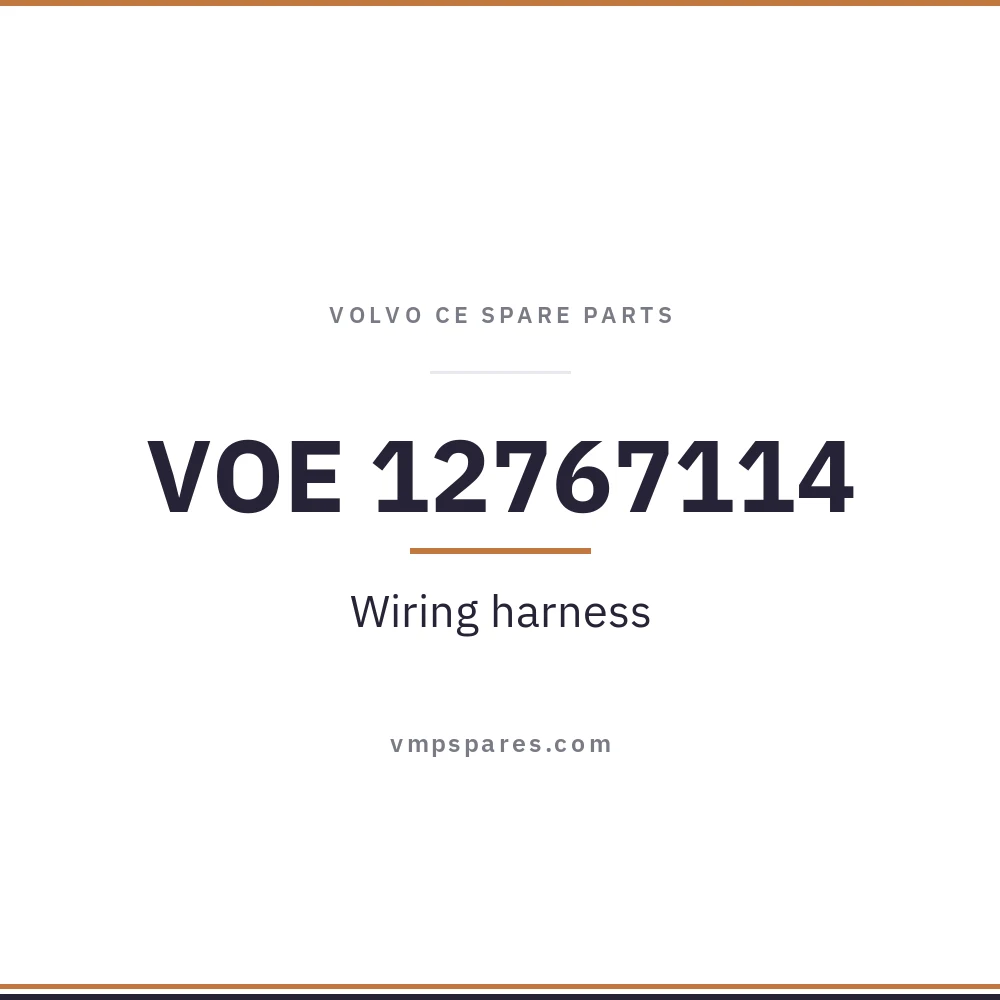VOE 12767114 – Wiring harness
