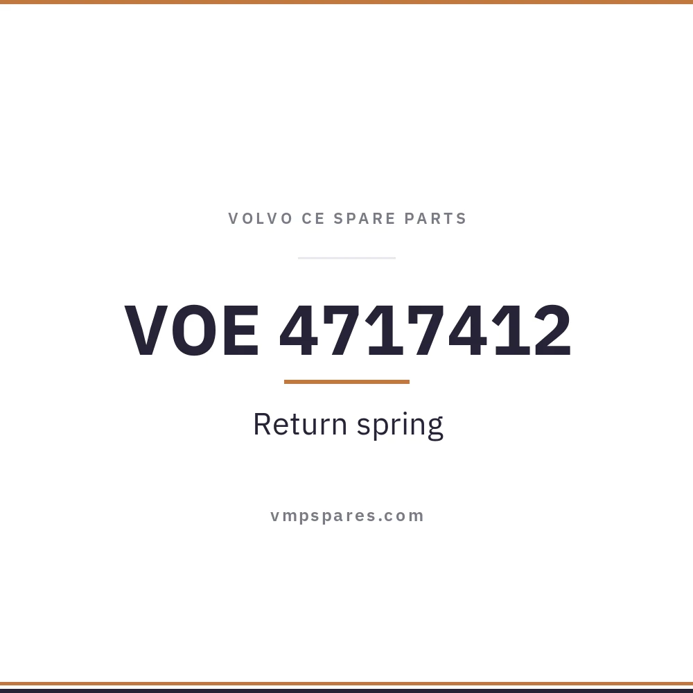 VOE 4717412 – Return spring