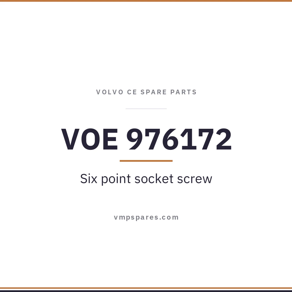 VOE 976172 – Six point socket screw