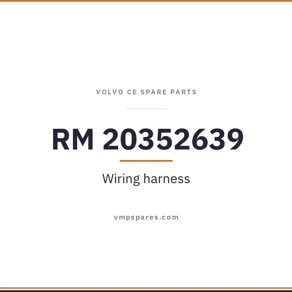 RM 20352639 – Wiring harness