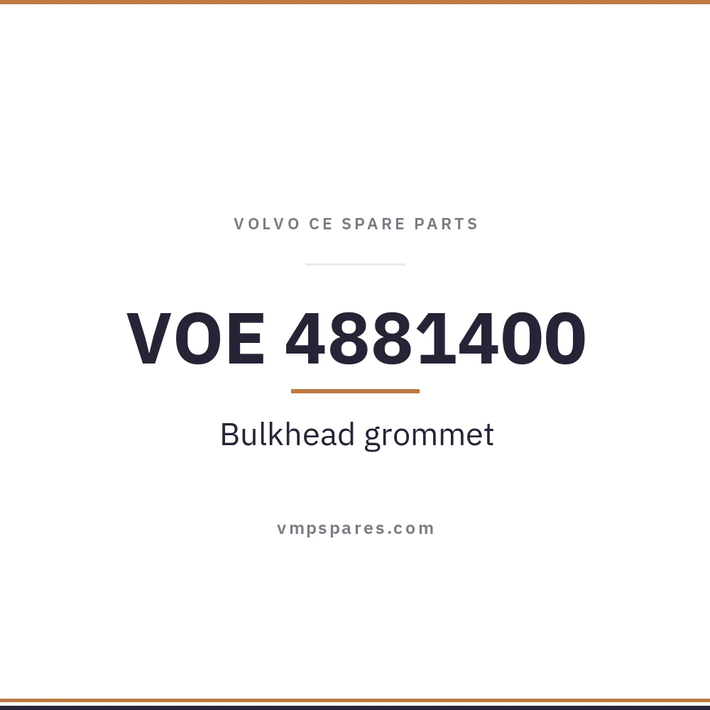 VOE 4881400 – Bulkhead grommet
