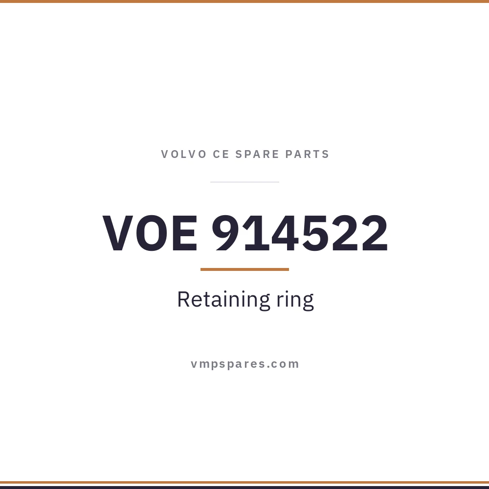 VOE 914522 – Retaining ring