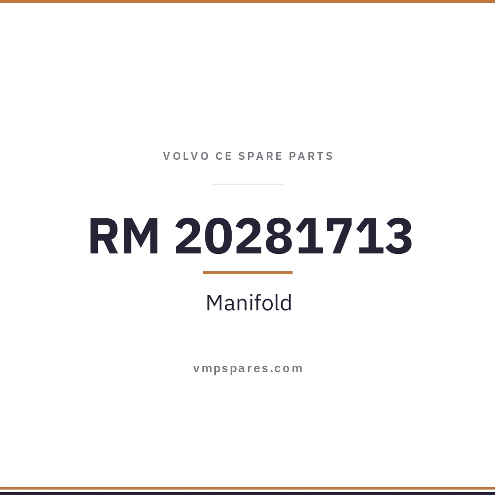 RM 20281713 – Manifold