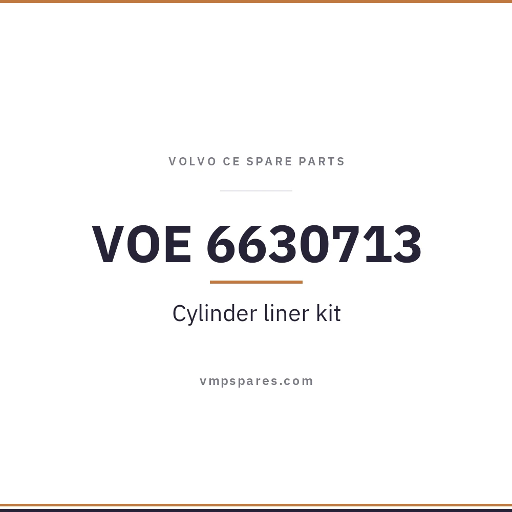 VOE 6630713 – Cylinder liner kit