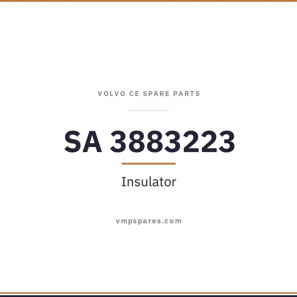 SA 3883223 – Insulator