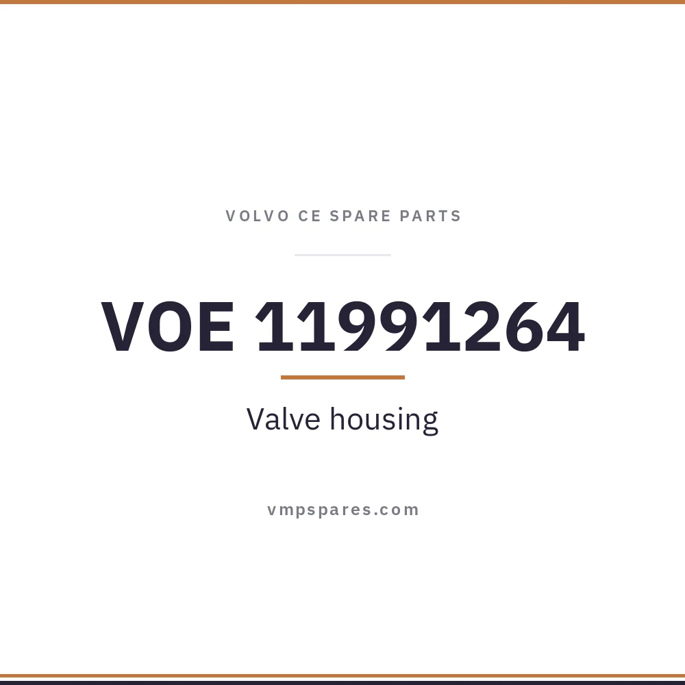 VOE 11991264 – Valve housing