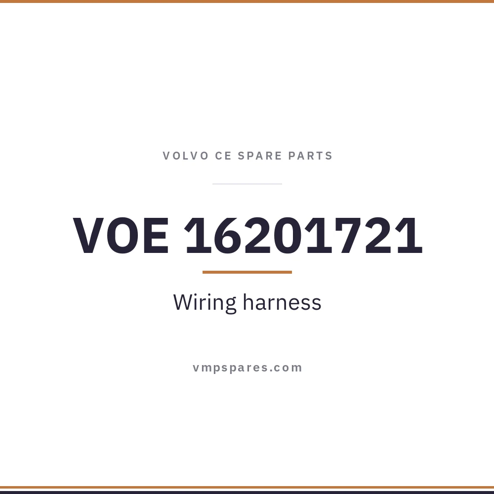VOE 16201721 – Wiring harness