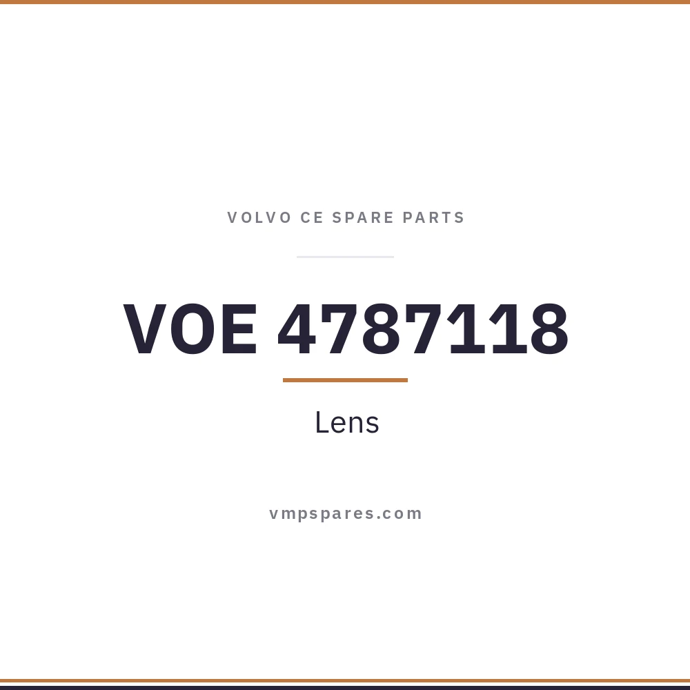 VOE 4787118 – Lens