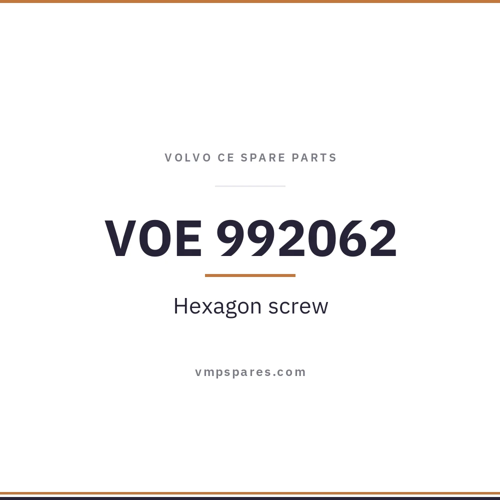 VOE 992062 – Hexagon screw