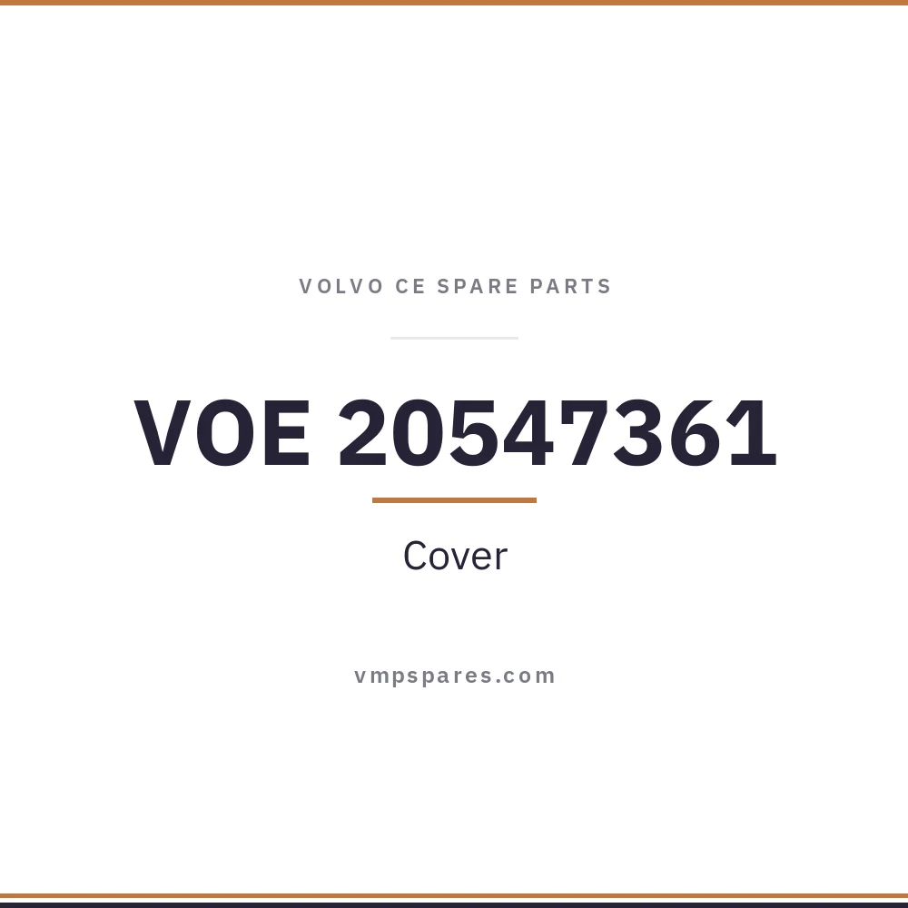 VOE 20547361 – Cover