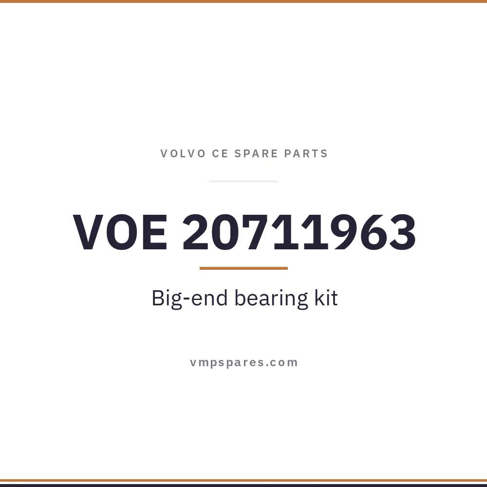 VOE 20711963 – Big-end bearing kit