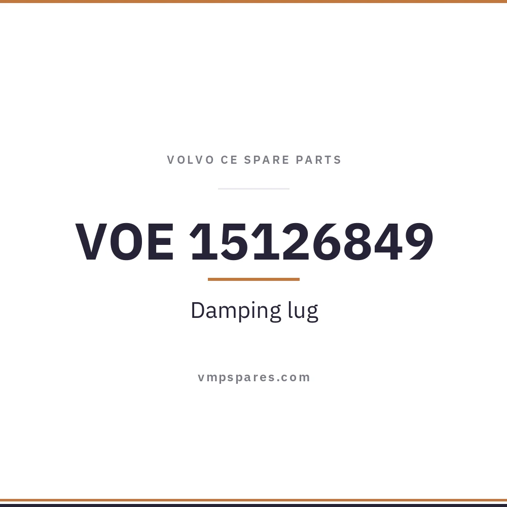 VOE 15126849 – Damping lug